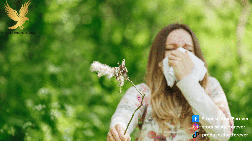 alergie la praf,polen etc,si solutii naturale de tratament cu produsele forever